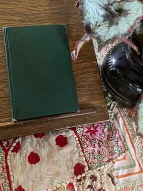 Vintage 1934 English Versification Hardcover - Dark Academia